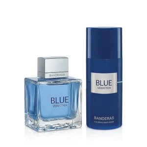 Antonio Banderas Blue Seduction for Men Eau de Toilette para hombre 100 ml + desodorante en spray