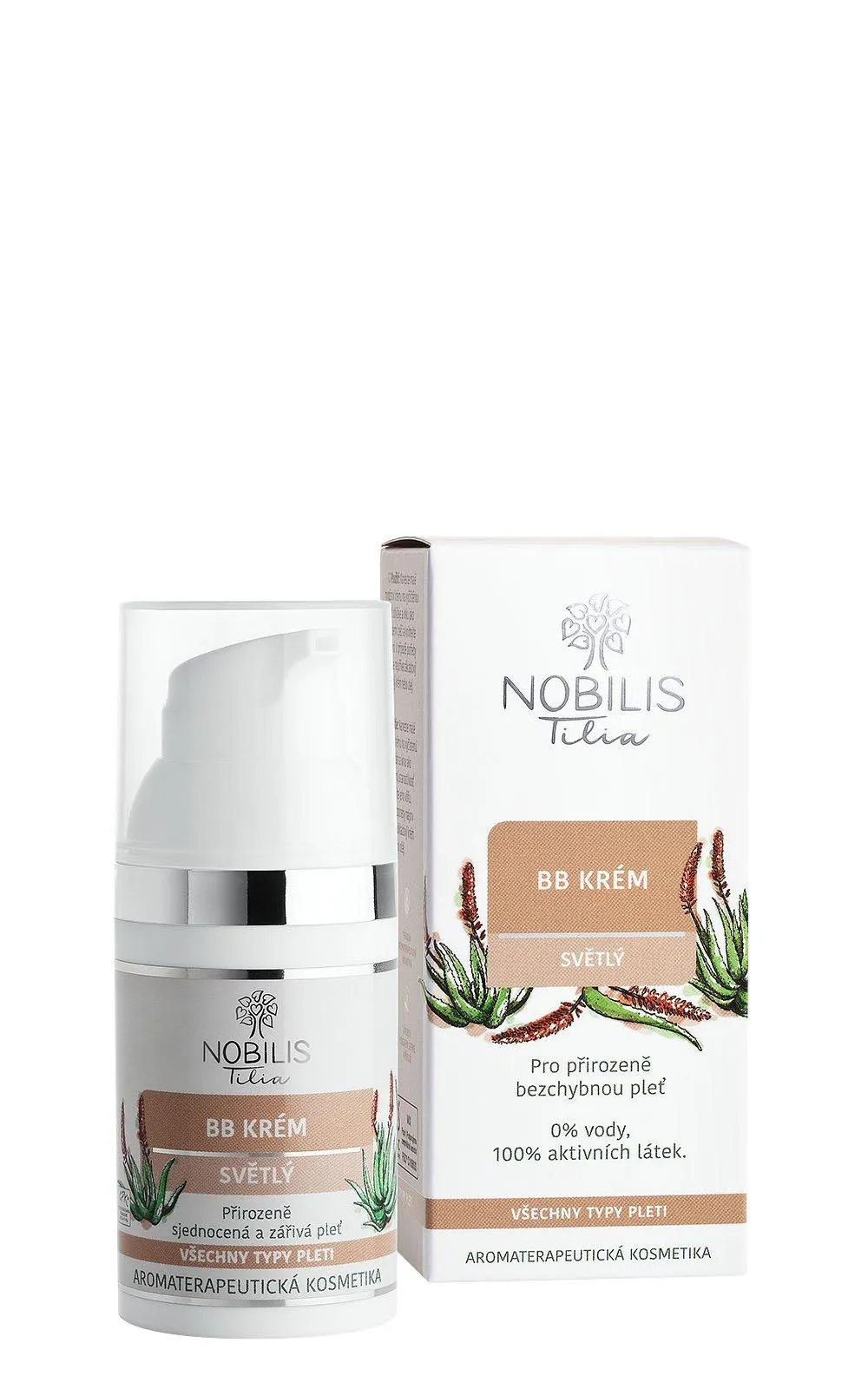 Nobilis Tilia BB cream con Aloe vera light 30ml
