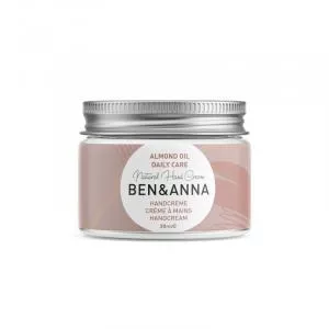 Ben & Anna Crema de manos con aceite de almendras (30 g) - cuidado diario