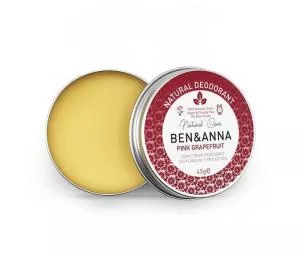 Ben & Anna Desodorante en crema de pomelo rosa (45 g)