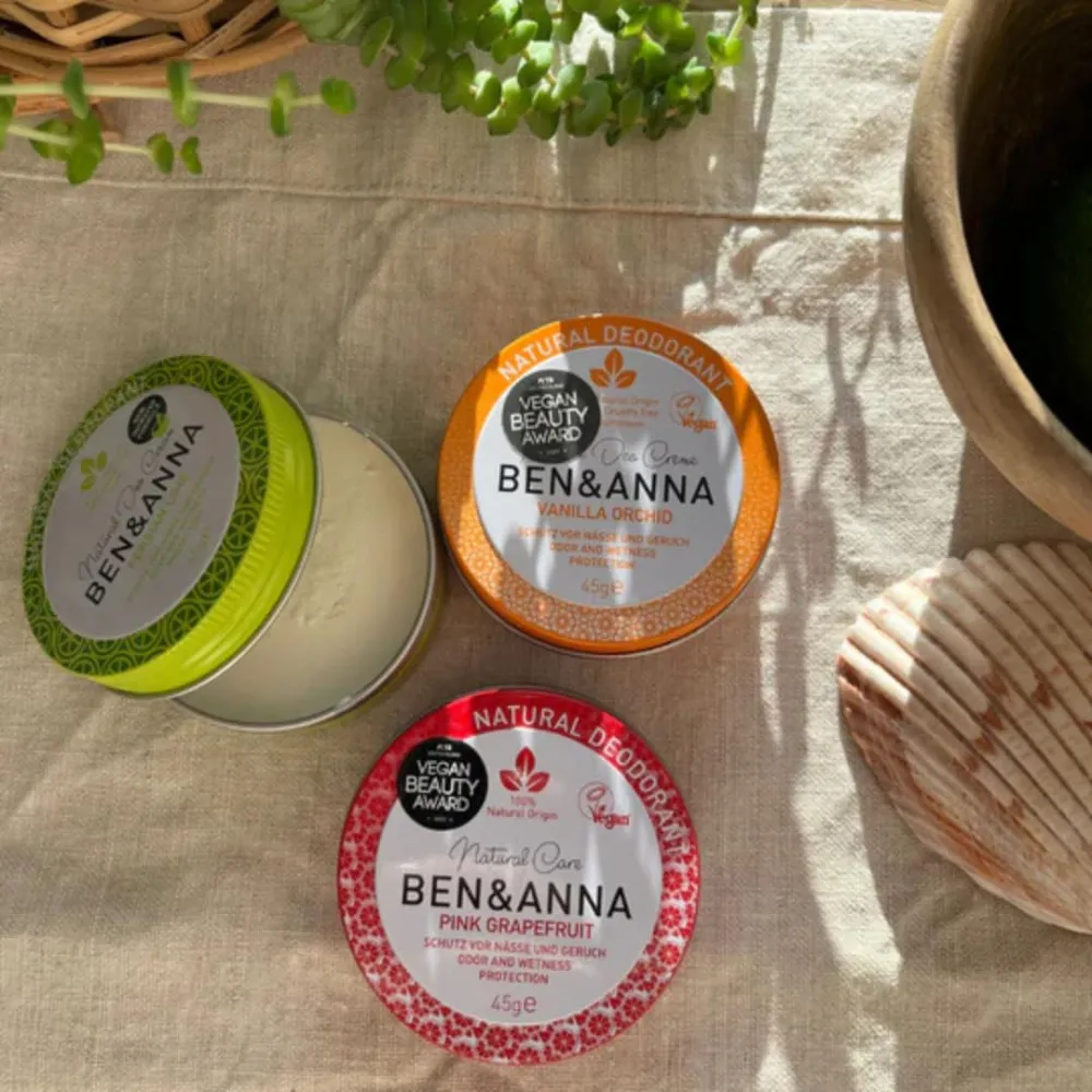 Ben & Anna Desodorante en crema Orquídea de Vainilla (45 g)