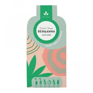 Ben & Anna Champú en polvo (2×20 g) - Aloe vera - para cuero cabelludo sensible