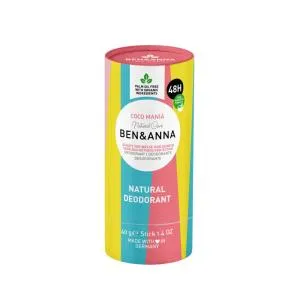 Ben & Anna Desodorante sólido (40 g) - Coco