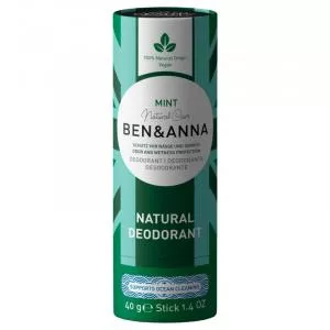 Ben & Anna Desodorante sólido (40 g) - Menta