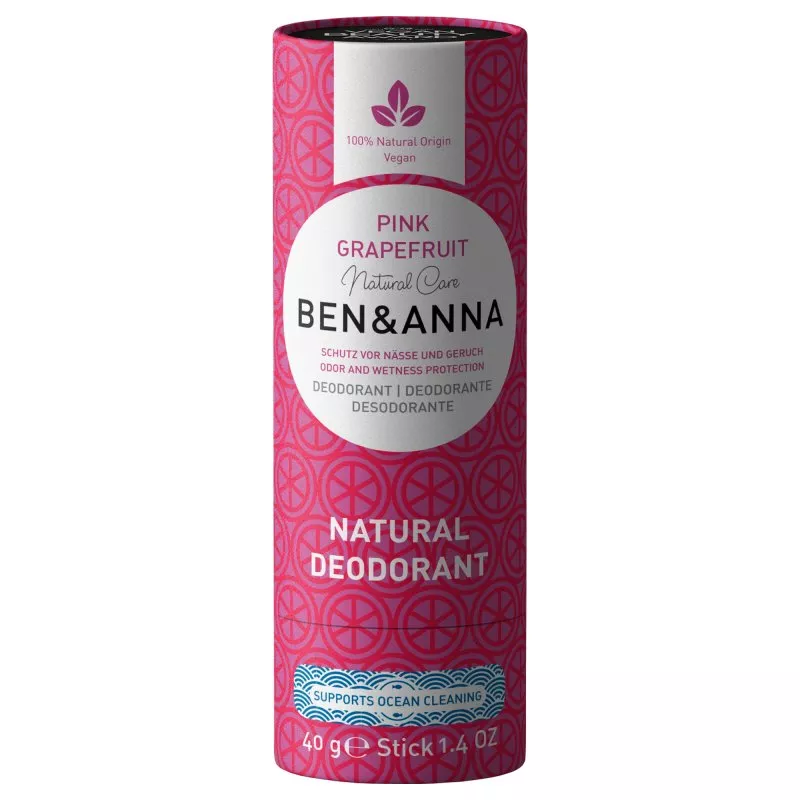 Ben & Anna Desodorante sólido (40 g) - Pomelo rosa