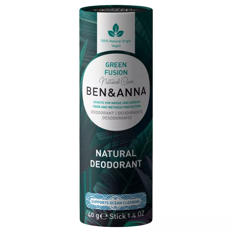 Ben & Anna Desodorante sólido (40 g) - Té verde