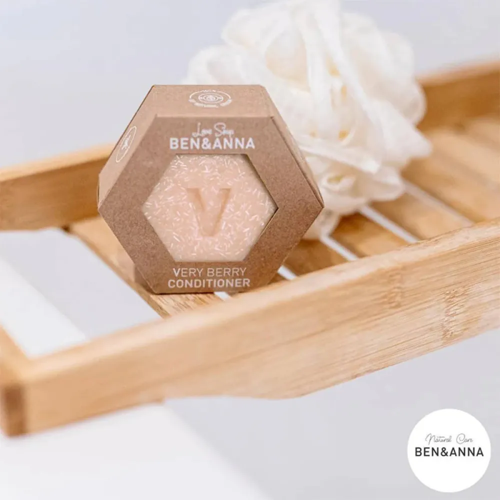 Ben & Anna Acondicionador rígido para la protección y el brillo - Bayas (60 g)
