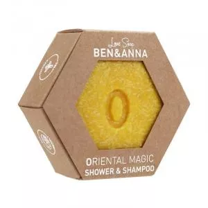 Ben & Anna Champú sólido nutritivo para el cabello y el cuerpo 2en1 - Magia de Oriente (60 g)