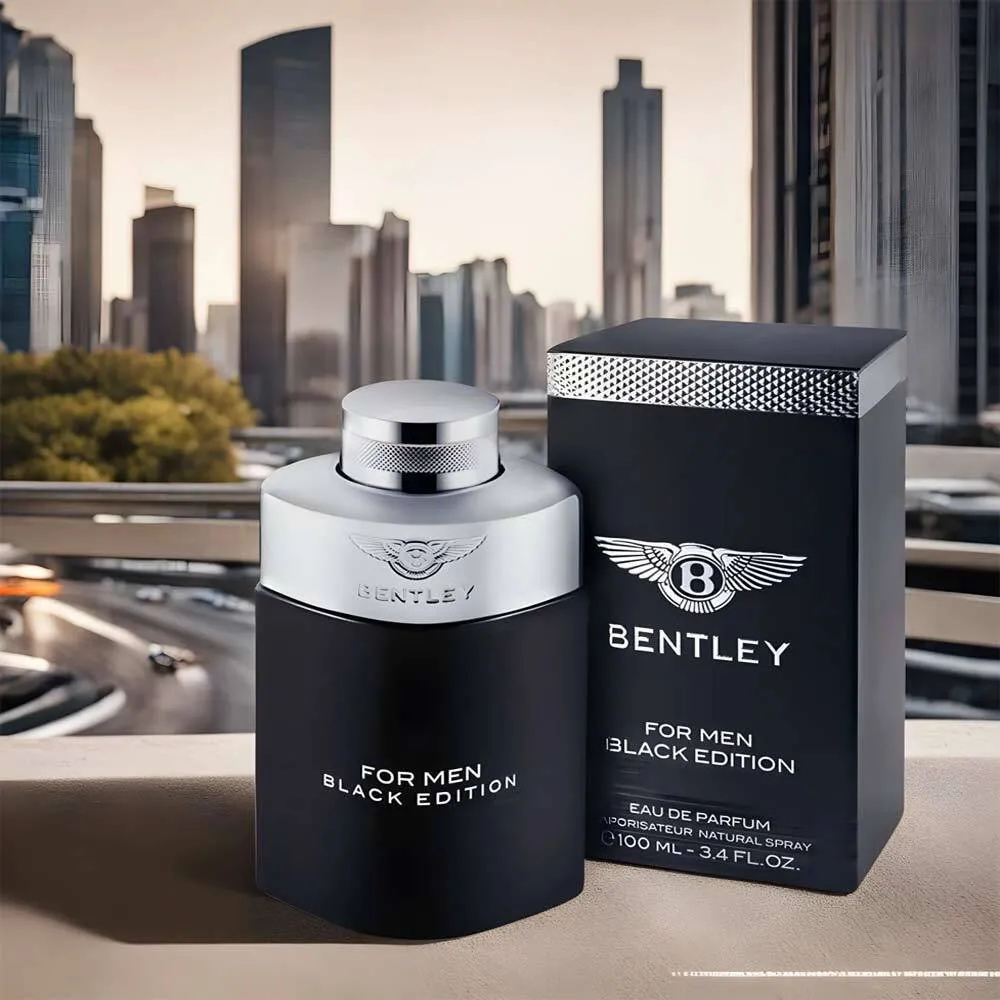 For Men Black Edition agua de perfume para hombre 100 ml