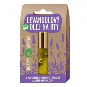 Purity Vision Aceite labial de lavanda ecológico 10 ml