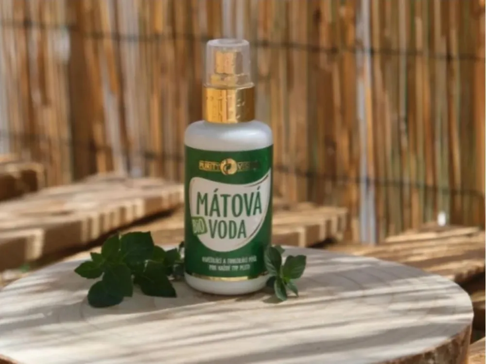 Purity Vision Agua de menta ecológica 100 ml