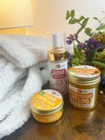 Exfoliante Bio de caléndula para el cuidado de la piel 120 ml