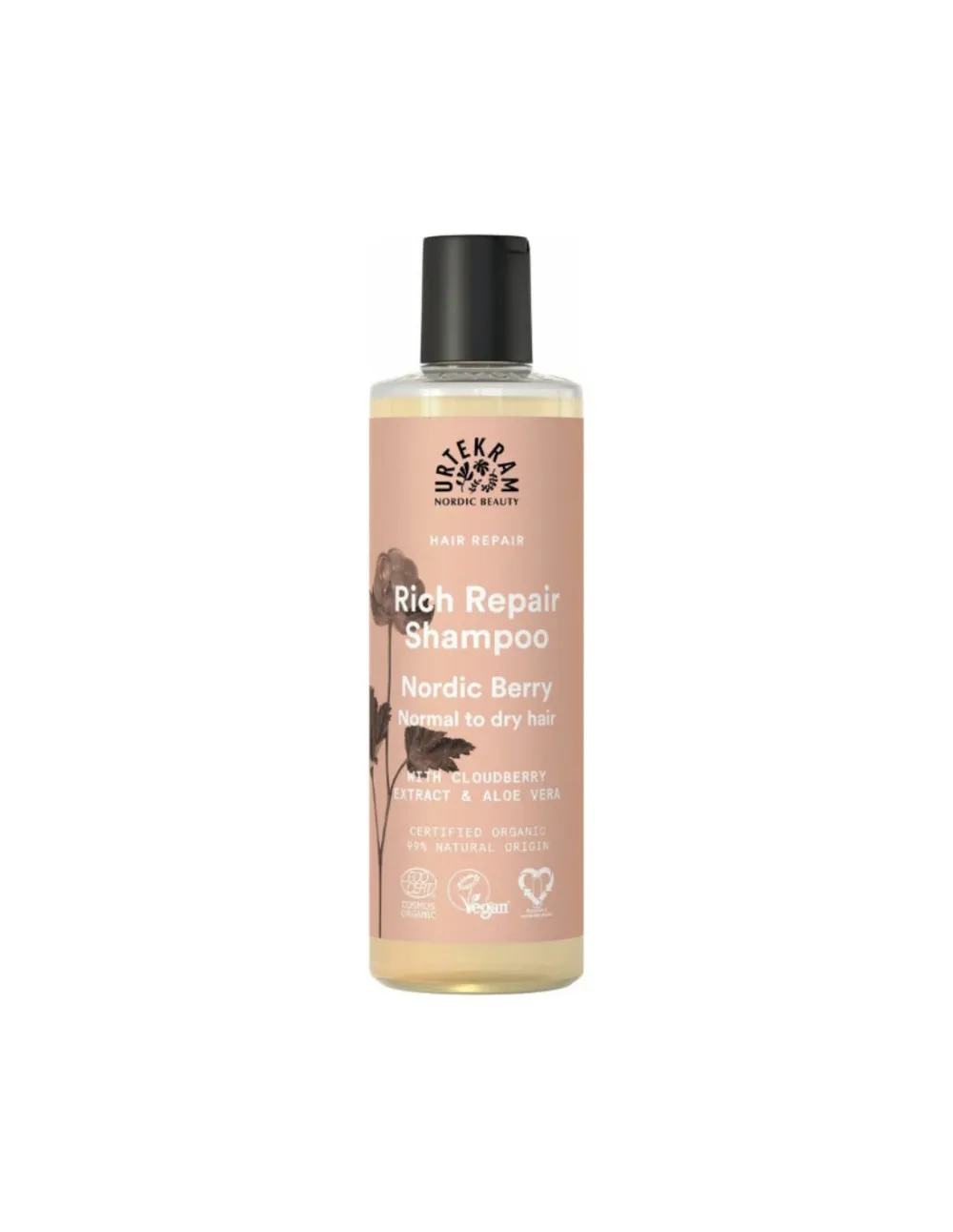 Urtekram Champú ecológico de bayas nórdicas 250 ml