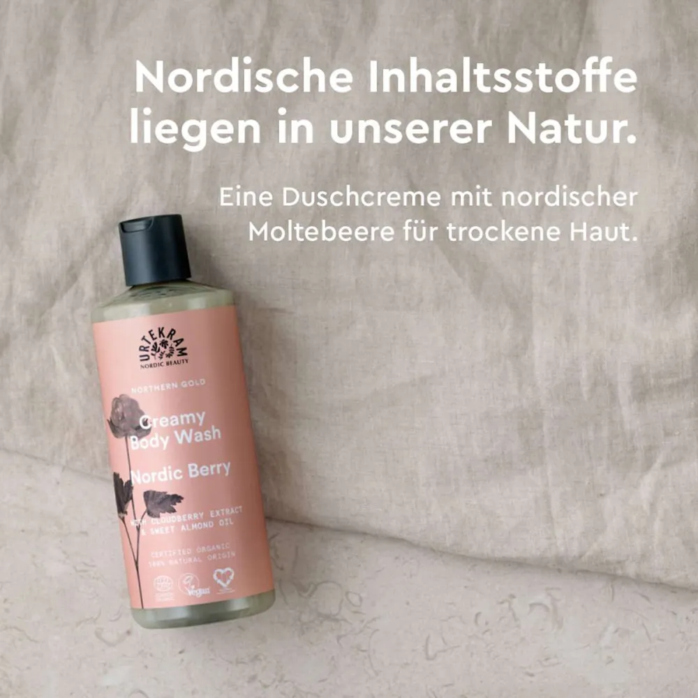 Urtekram Gel de ducha de bayas nórdicas 500 ml