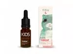 You & Oil Mezcla bioactiva para niños - Dolor de garganta (10 ml)