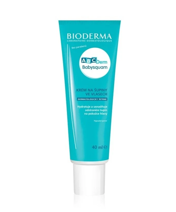 ABCDerm BabySquam crema para la costra láctea para niños 40 ml