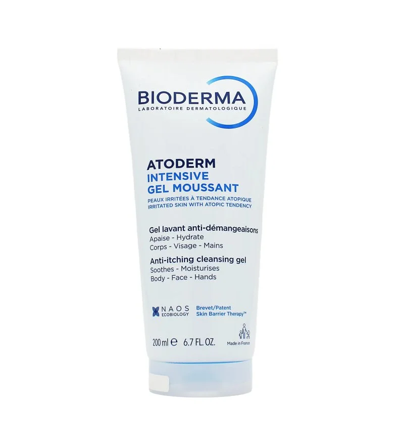 Atoderm Intensive Gel Moussant gel espumoso altamente nutritivo 200 ml