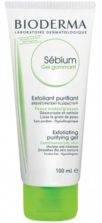 Sébium limpiador exfoliante para piel grasa y mixta 100 ml