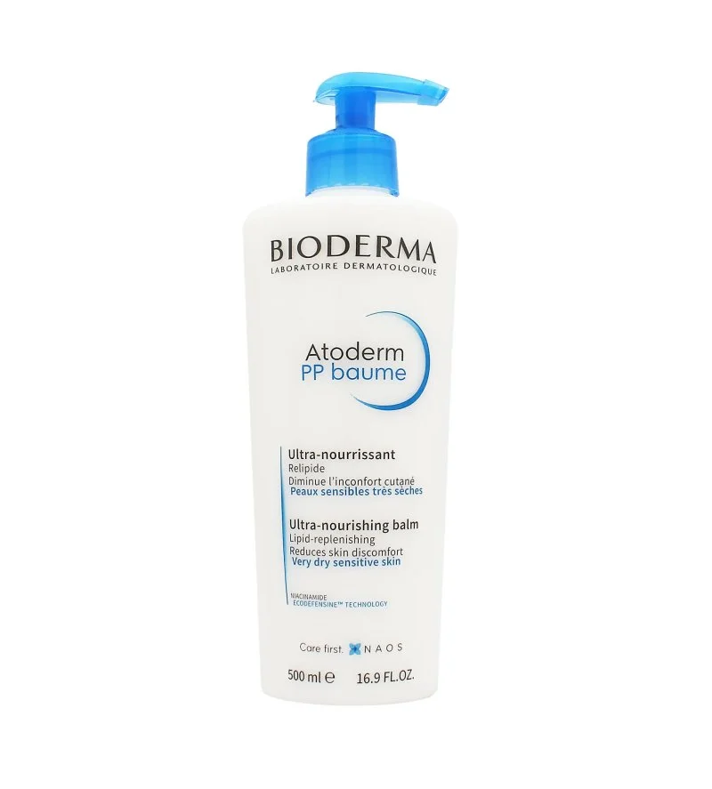 Atoderm PP Baume bálsamo hidratante ultra-nutritivo para piel seca a muy seca, fragilizada y sensible 500 ml