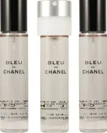 Bleu de Chanel EDP recarga con atomizador 20 ml + recarga EDP 2 x 20 ml M 60 ml