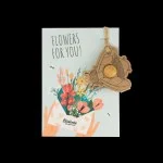 Blossombs Bomba de semillas - Decoración de regalo "Ramo" - Čmelák (1 ud)