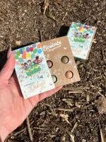 Blossombs Bombas de semillas - Set de regalo mini - Mil gracias por todo (4 uds) - regala una flor de forma diferente