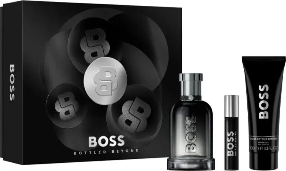 Boss Boss Bottled Beyond 100 ml + EDP MINI 10 ml + gel de ducha 100 ml eau de parfum para hombre