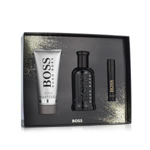 Boss Boss Bottled Perfume 100 ml + Perfume MINI 10 ml + Gel de ducha perfumado para hombre