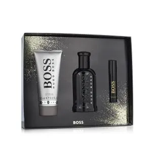 Hugo Boss Boss Boss Bottled Perfume 100 ml + Perfume MINI 10 ml + Gel de ducha perfumado para hombre
