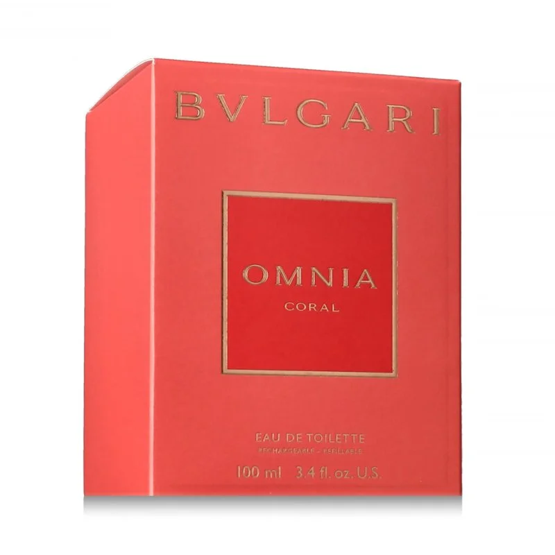 Omnia Coral Eau de Toilette recargable para mujer 100 ml