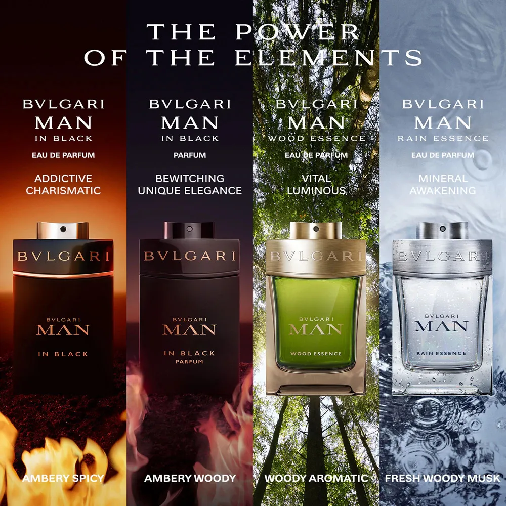 Man Rain Essence agua de perfume para hombre 100 ml