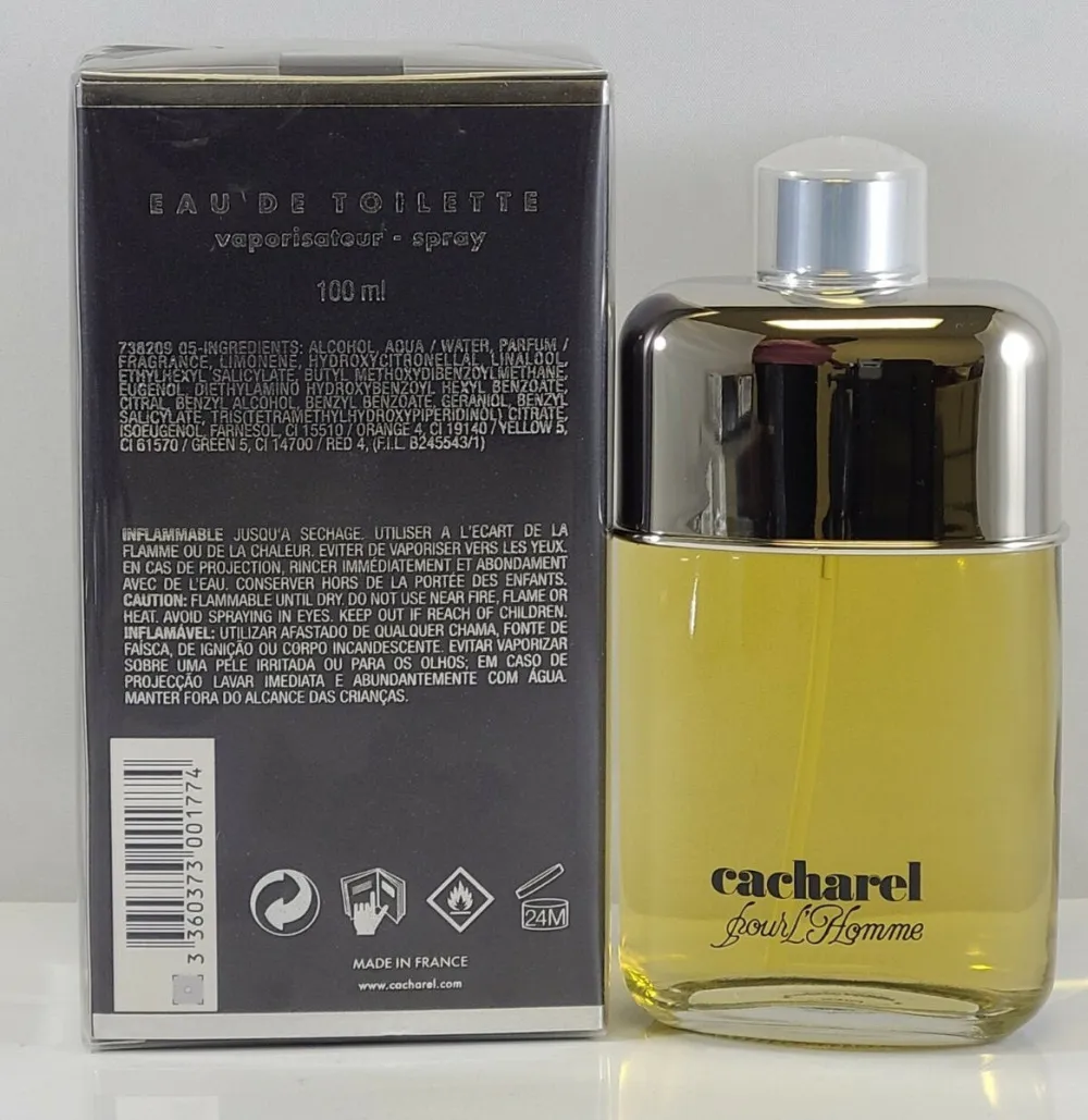 Pour L'Homme agua de tocador para hombre 100 ml