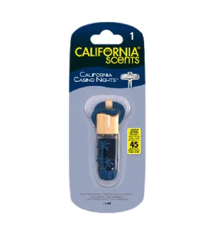 California Scents Hanging Vial California Casino Nights ambientador para coche 5 ml