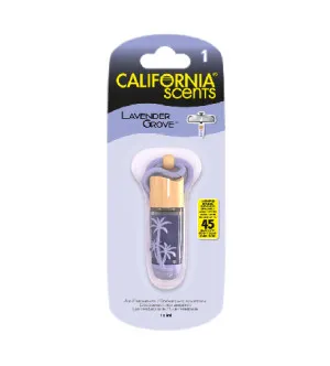 California Scents Hanging Vial Lavender Grove ambientador para coche 5 ml