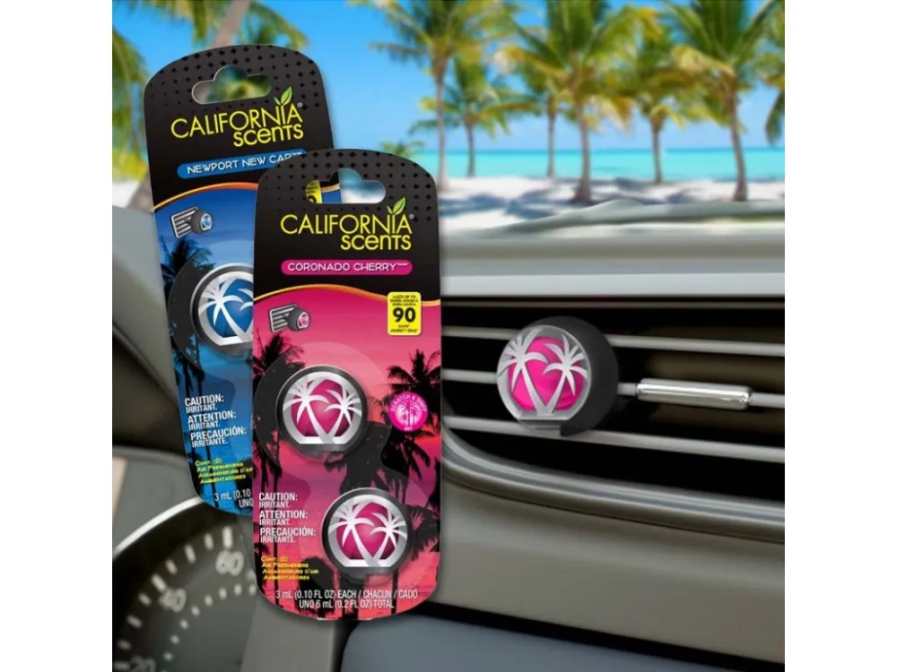 Mini Diffuser Golden State Delight ambientador para coche 2 x 3 ml 2x3 ml