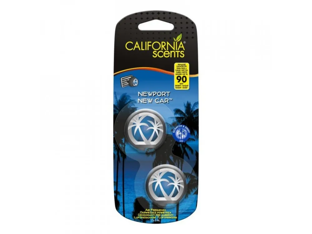 Mini Diffuser Newport New Car fragancia para coche 2 x 3 ml 2x3 ml
