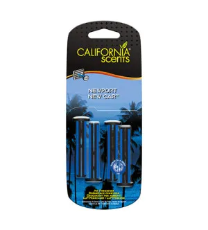 California Scents Vent Stick Newport New Car ambientador para coche 4 uds.