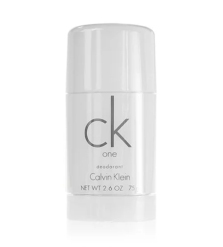 CK One desodorante en barra unisex 75 ml
