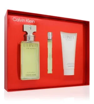 Calvin Klein Eternity set de regalo 100 ml + loción corporal 100 ml + eau de parfum para mujer