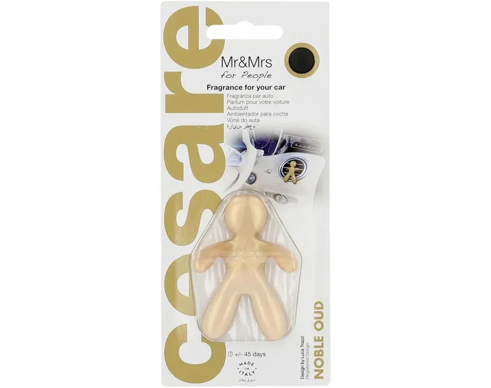 Cesare Noble Oud ambientador para coche dorado