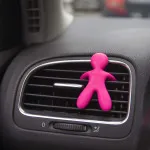 Cesare ambientador para coche naranja y sándalo plateado