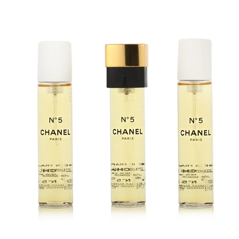 Chanel Nº 5 3 x 20 ml recambio para vaporizador de bolsillo Eau de Toilette para mujer