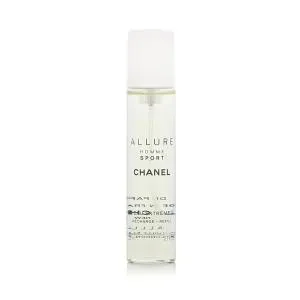 Chanel Allure Homme Sport Eau Extreme agua de tocador 3x20 ml para hombres frasco recargable