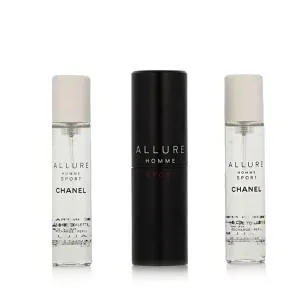 Chanel Allure Homme Sport eau de toilette para hombres 3x20 ml frasco rellenable
