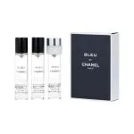 Bleu de Chanel EDT recarga 2 x 20 ml + EDT recarga con vaporizador 20 ml M 60 ml