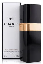 Eau de toilette Chanel N°5 50 ml para mujer frasco recargable 50 ml recargable
