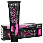 Charcoal pasta dental blanqueadora con carbón activado + cepillo de dientes