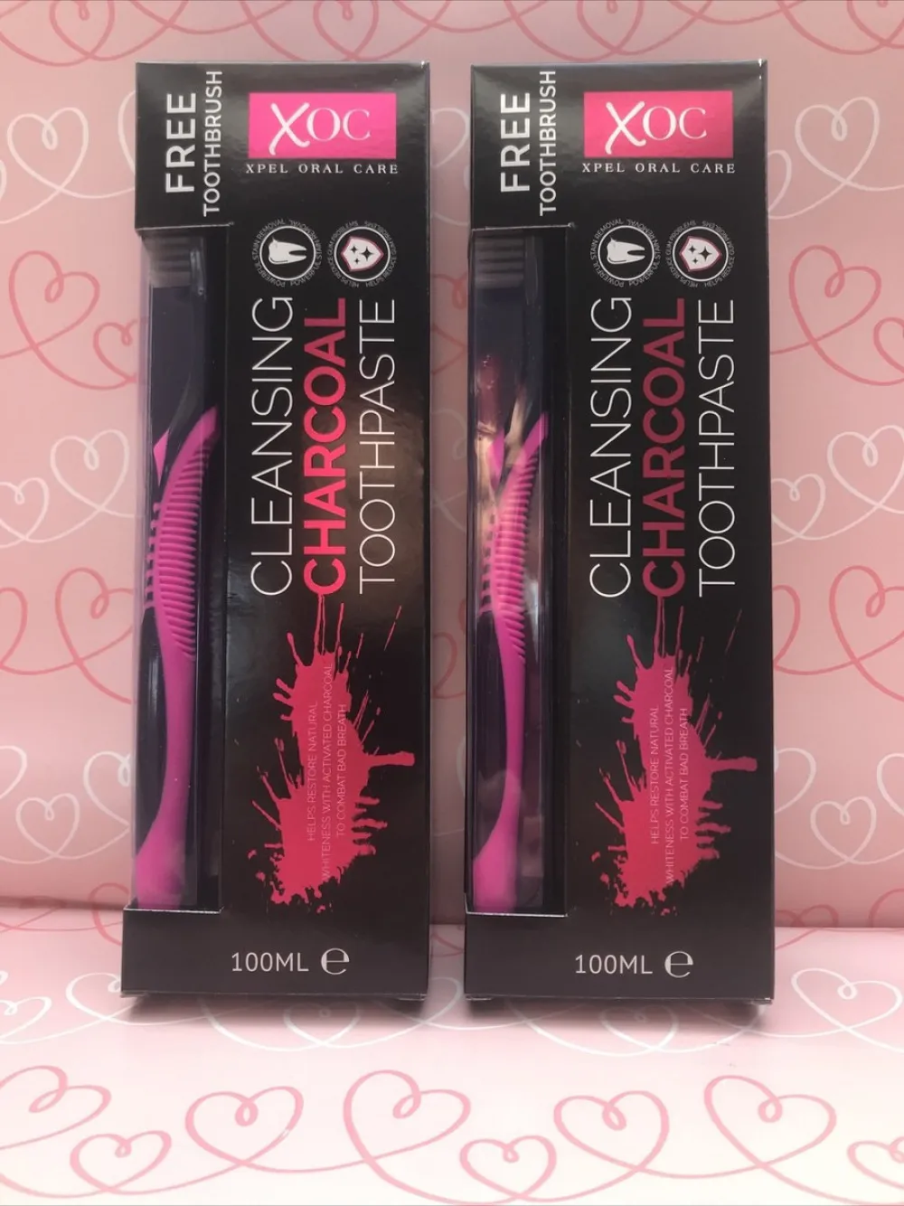Charcoal pasta dental blanqueadora con carbón activado + cepillo de dientes