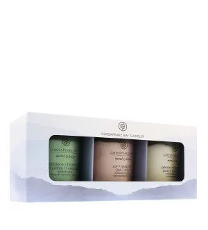 Chesapeake Bay set de regalo velas aromáticas 3 x 96 g