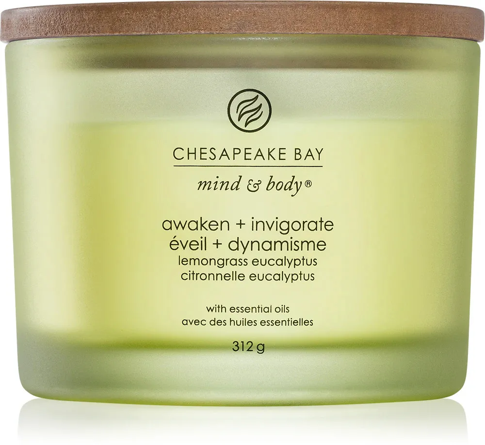 Vela perfumada Chesapeake Bay Awaken + Invigorate con 3 mechas 312 g